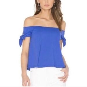 Susana Monaco Maia Tie Sleeve Blue
Revolve